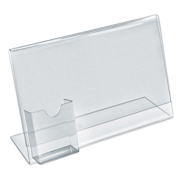 11'W x 8.5'H Angled w/ Attached Tri-Fold Pocket, PK10